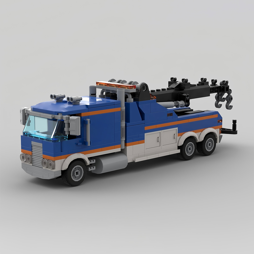 Heavy Equipment Lego - New MOC City Traffic Cab Front