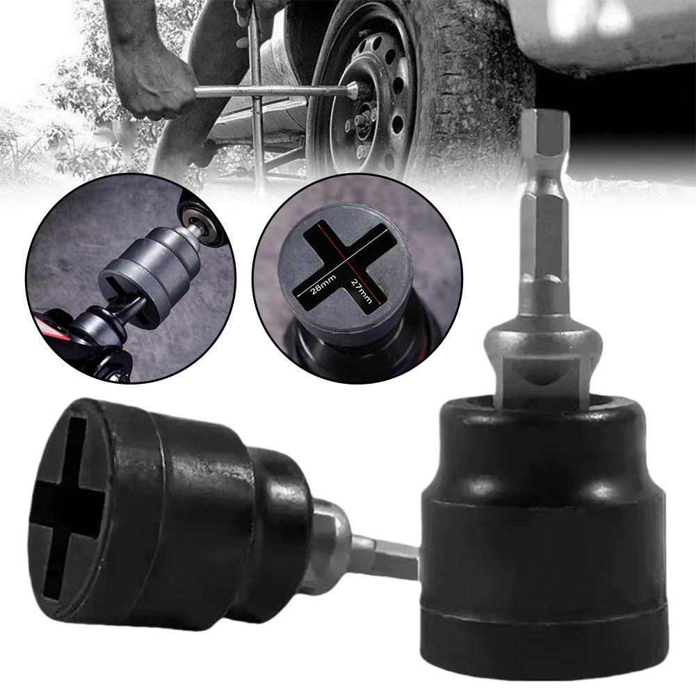 Vehicle Heavy Equipment - Jack Socket Drill Adapter Electric Drill