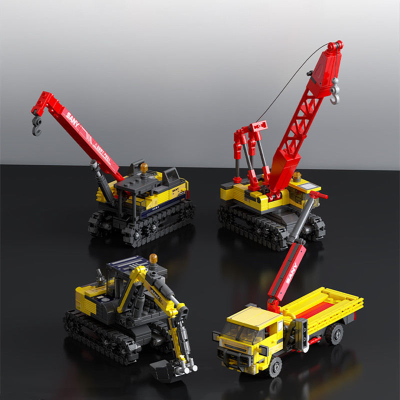 SEMBO 4in1 Rotary Drilling Rig - огляд і ціна Heavy Equipment Lego
