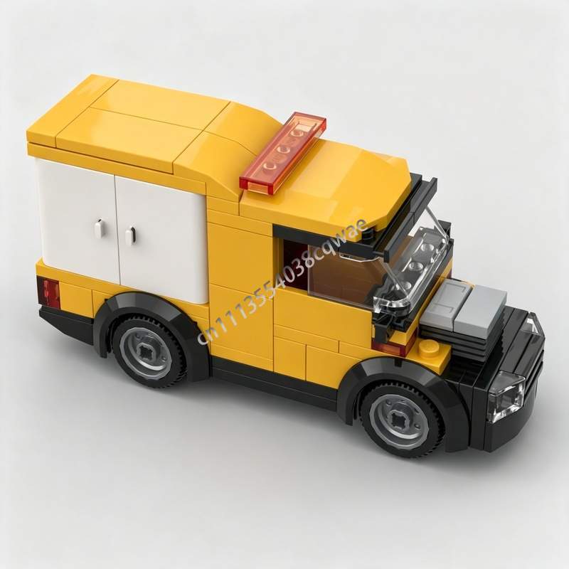 118PCS Yellow Construction Uti - огляд і ціна Heavy Equipment Lego