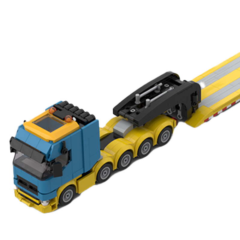 667 PCS Heavy Duty Truck & Tra - огляд і ціна Heavy Equipment Lego