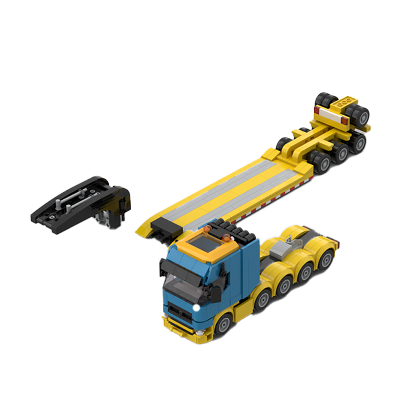 667 PCS Heavy Duty Truck & Tra - огляд і ціна Heavy Equipment Lego