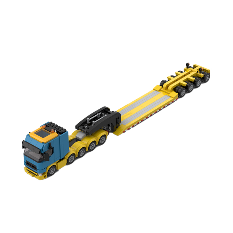667 PCS Heavy Duty Truck & Tra - огляд і ціна Heavy Equipment Lego