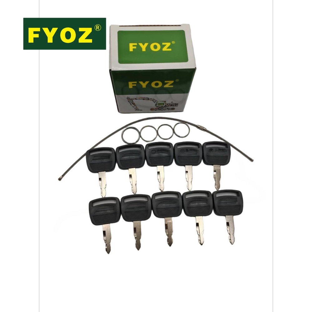 10pcs Excavator Keys S450 For  - огляд і ціна Heavy Equipment Key Set