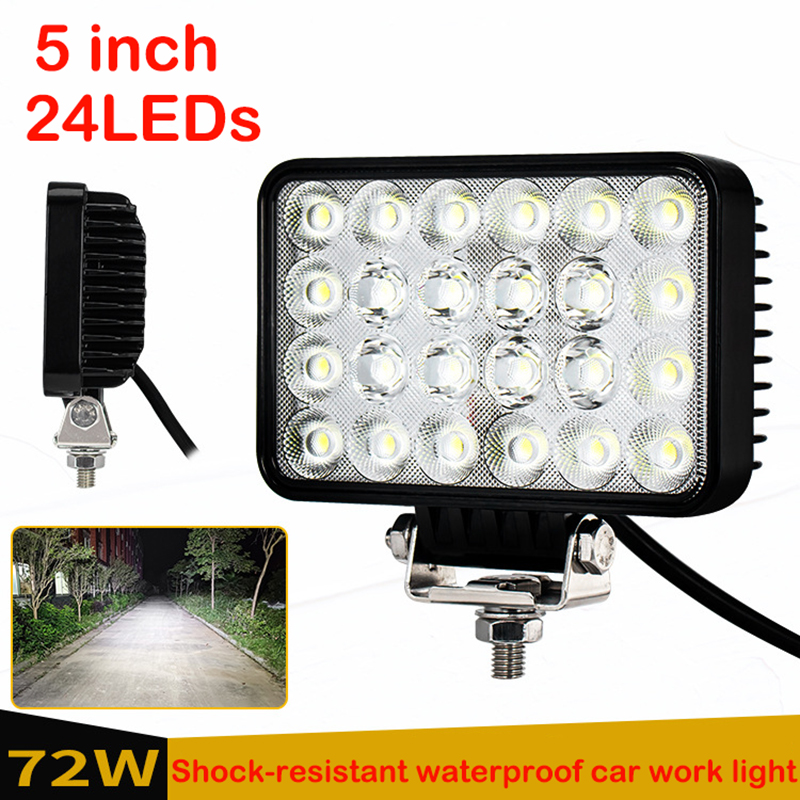 1PC 72W Vehicle Driving Light  - огляд і ціна Vehicle Heavy Equipment
