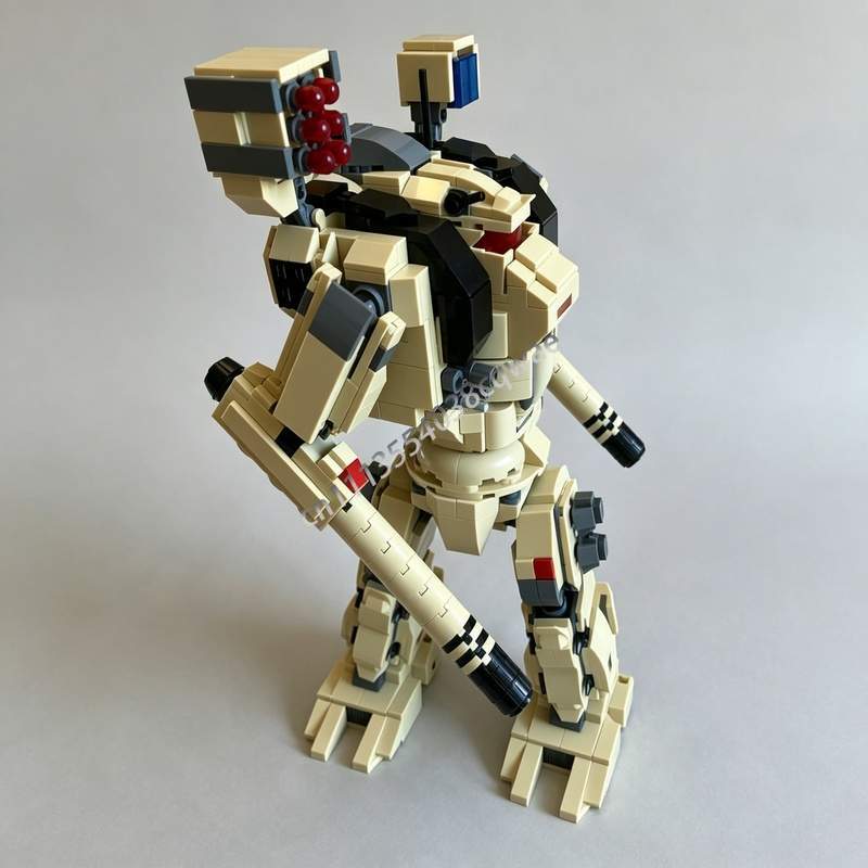 1198PCS Desert Combat Heavy As - огляд і ціна Heavy Equipment Lego