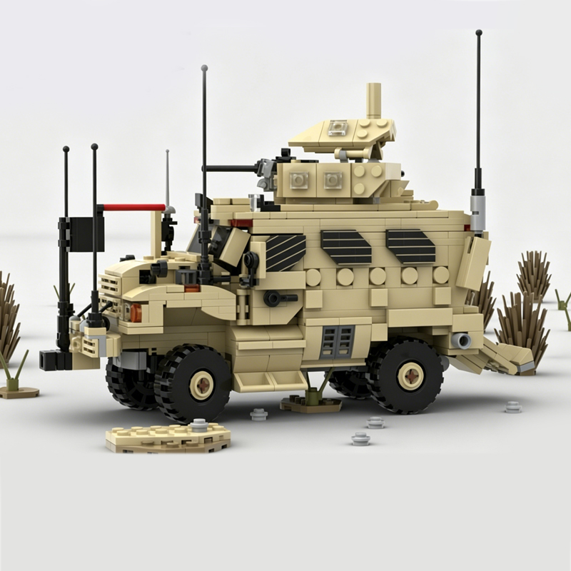 qwert Heavy Armored Car Model  - огляд і ціна Heavy Equipment Lego