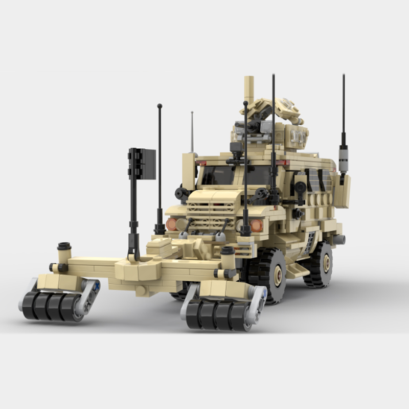 qwert Heavy Armored Car Model  - огляд і ціна Heavy Equipment Lego