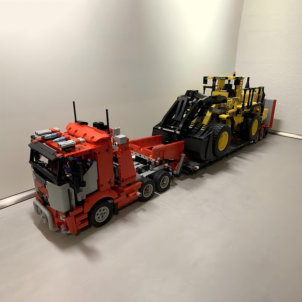 New MOC Engineering Container  - огляд і ціна Heavy Equipment Lego