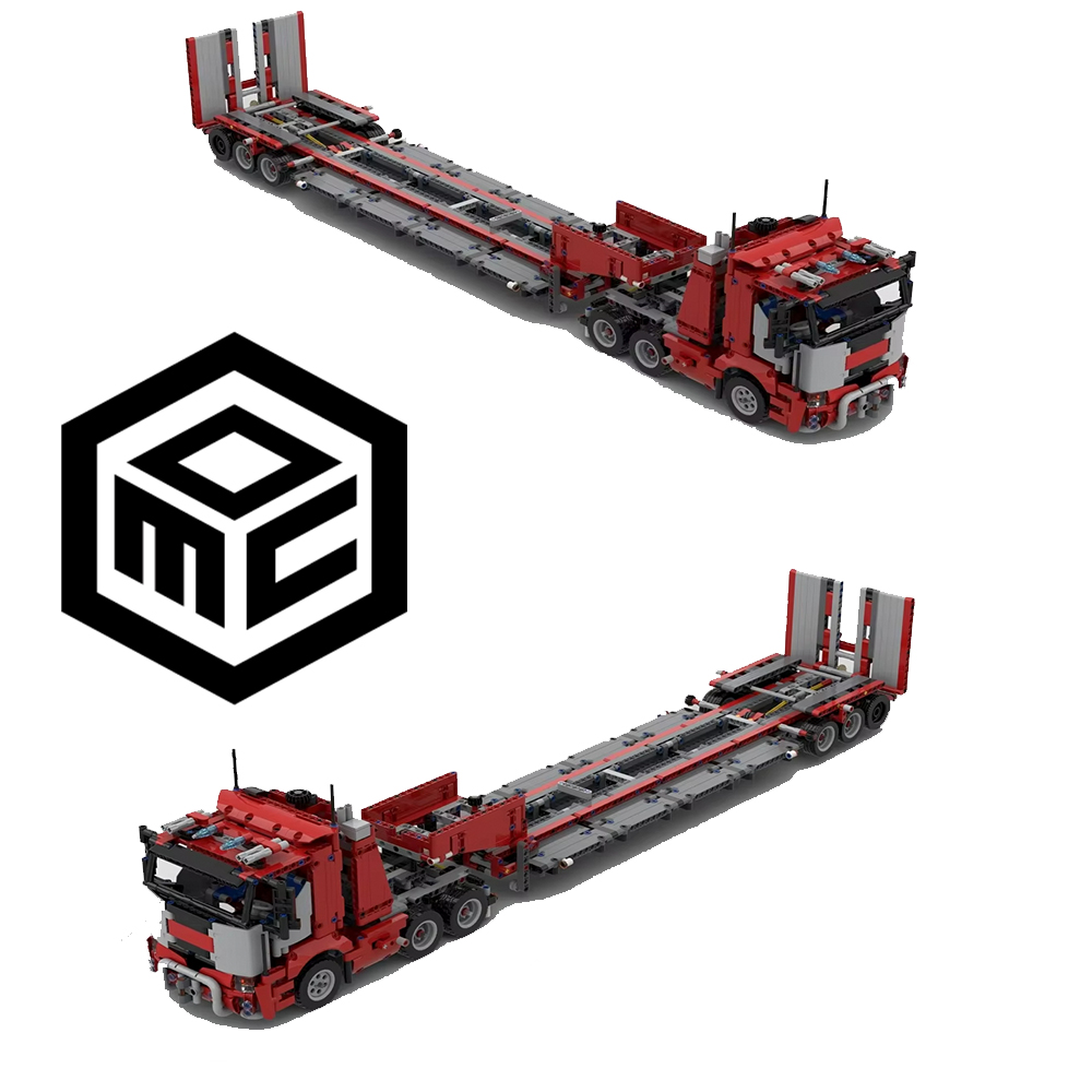 New MOC Engineering Container  - огляд і ціна Heavy Equipment Lego