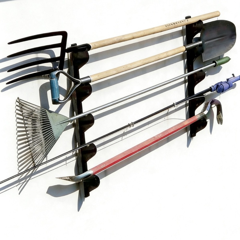Metal Wall‑Mounted Farm Tool S - огляд і ціна Heavy Equipment Storage Yard