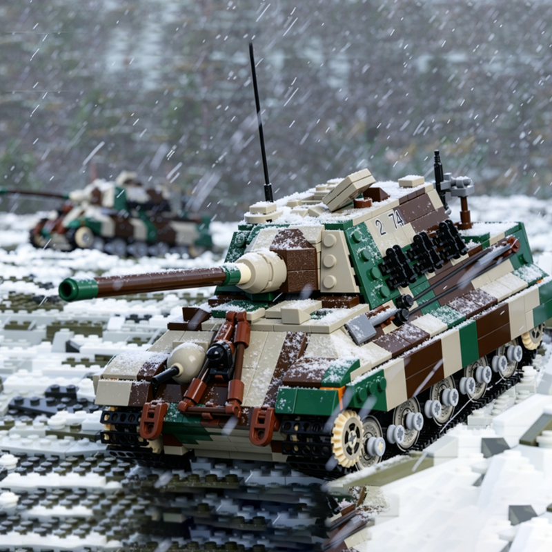 qwert Heavy Tank Destroyer Mod - огляд і ціна Heavy Equipment Lego