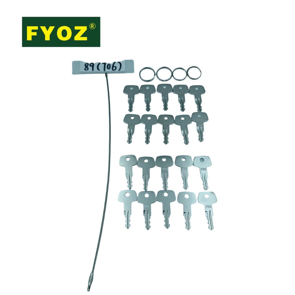 20-Piece 706 Key Set For Liebh - огляд і ціна Heavy Equipment Key Set