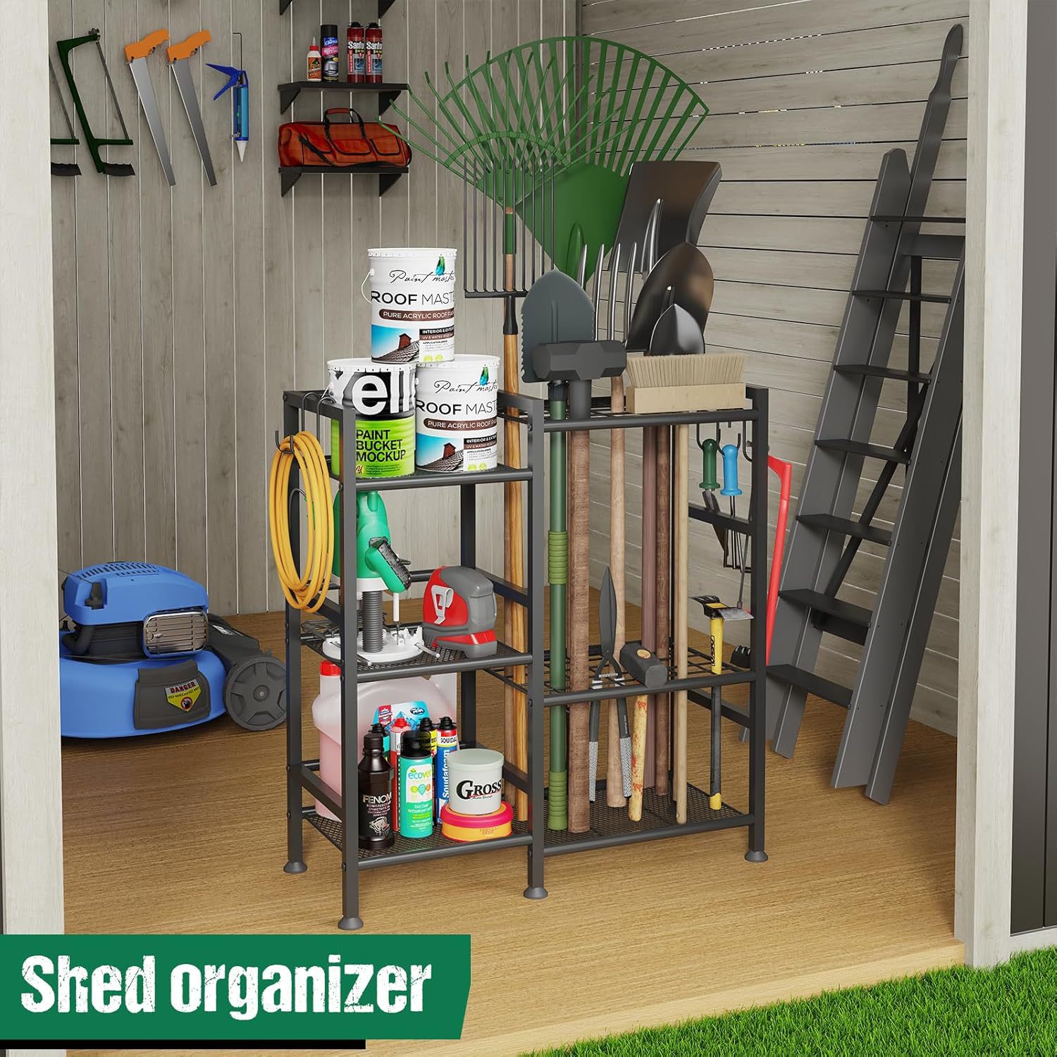 Large Capacity Garage & Garden - огляд і ціна Heavy Equipment Storage Yard