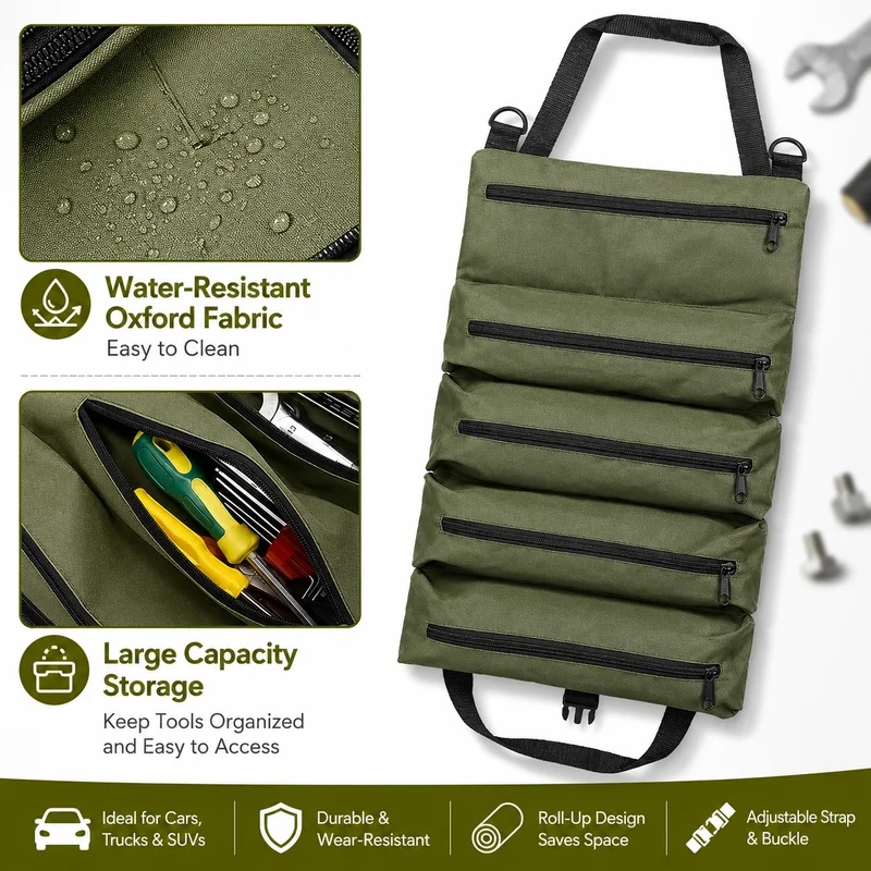 Heavy Duty Roll Up Tool Bag, O - огляд і ціна Heavy Equipment Operator