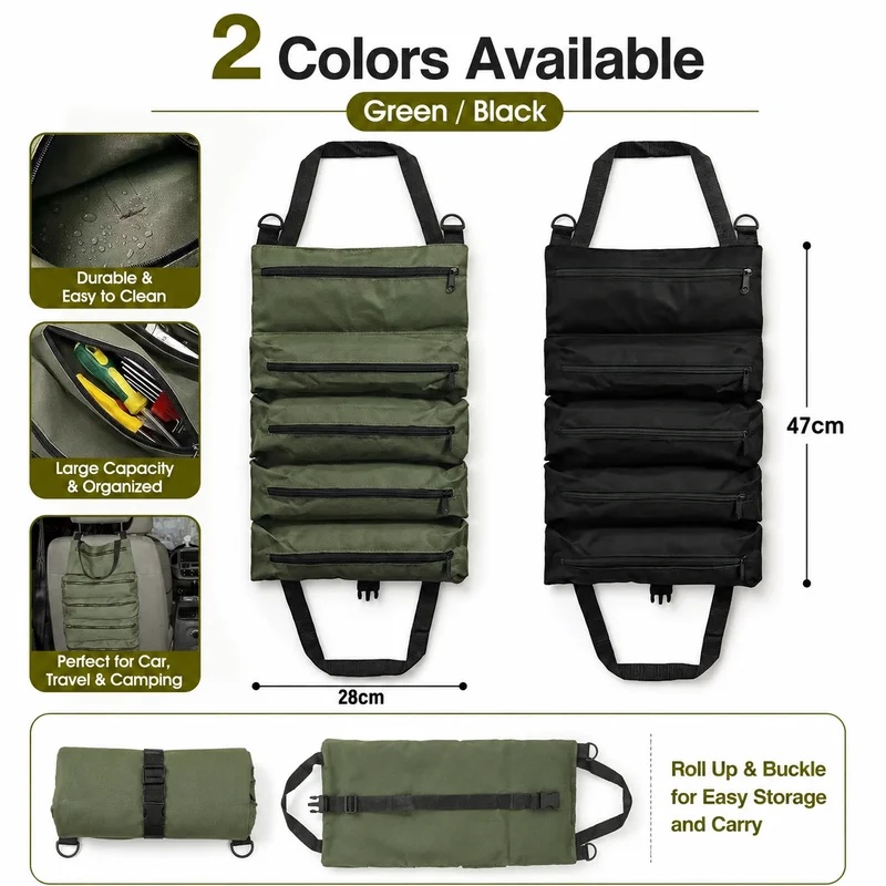Heavy Duty Roll Up Tool Bag, O - огляд і ціна Heavy Equipment Operator