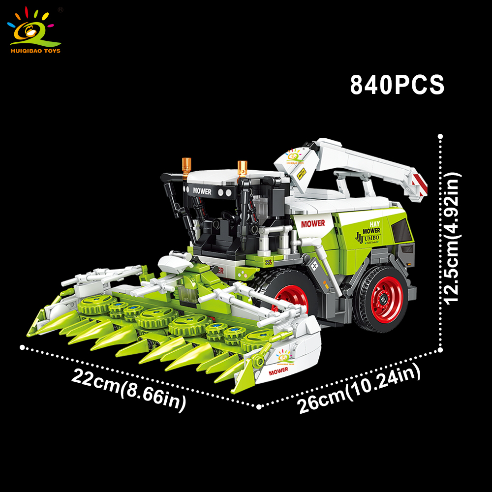 HUIQIBAO Farmer Truck model Bu - огляд і ціна Heavy Equipment Lego