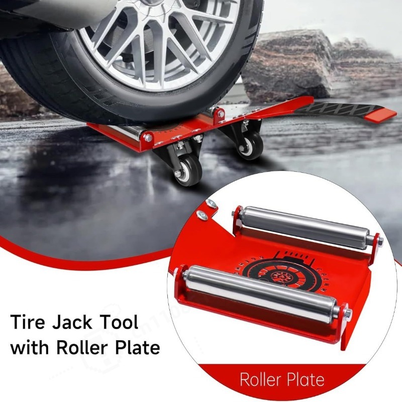 Portable Heavy Duty Tire Jack  - огляд і ціна Vehicle Heavy Equipment