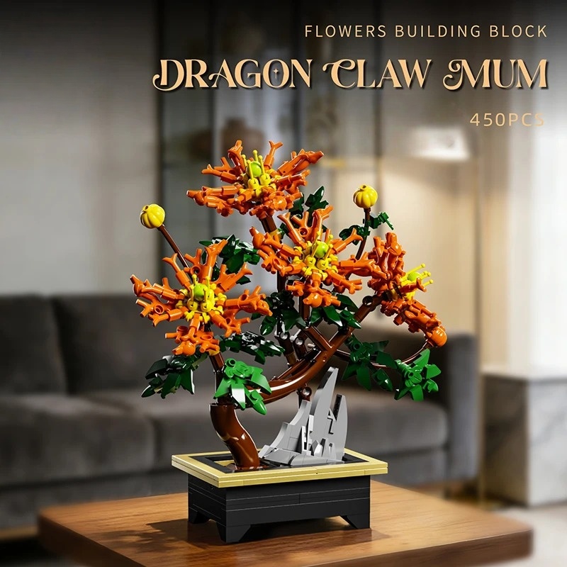 Creative Hibiscus Plum Blossom - огляд і ціна Heavy Equipment Lego