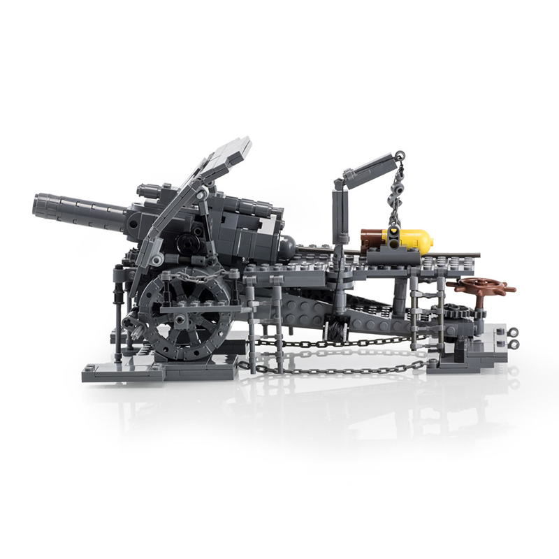 Heavy Siege Mortar Model MOC B - огляд і ціна Heavy Equipment Lego
