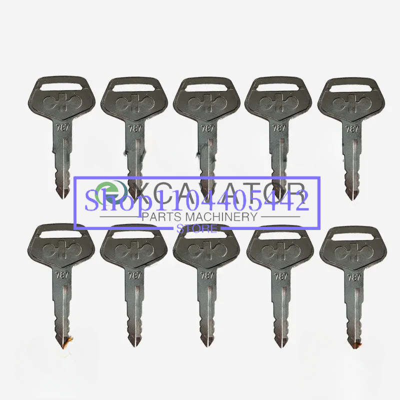 Equipment 787 Set of 10 Key Se - огляд і ціна Heavy Equipment Key Set