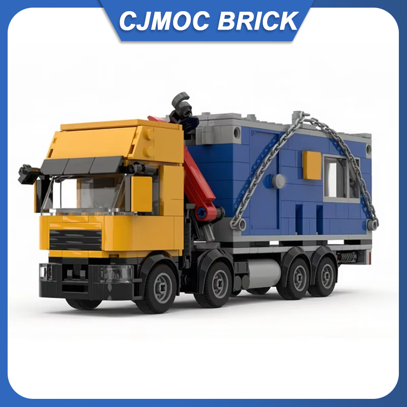MOC Building Block 8x4 Crane T - огляд і ціна Heavy Equipment Lego