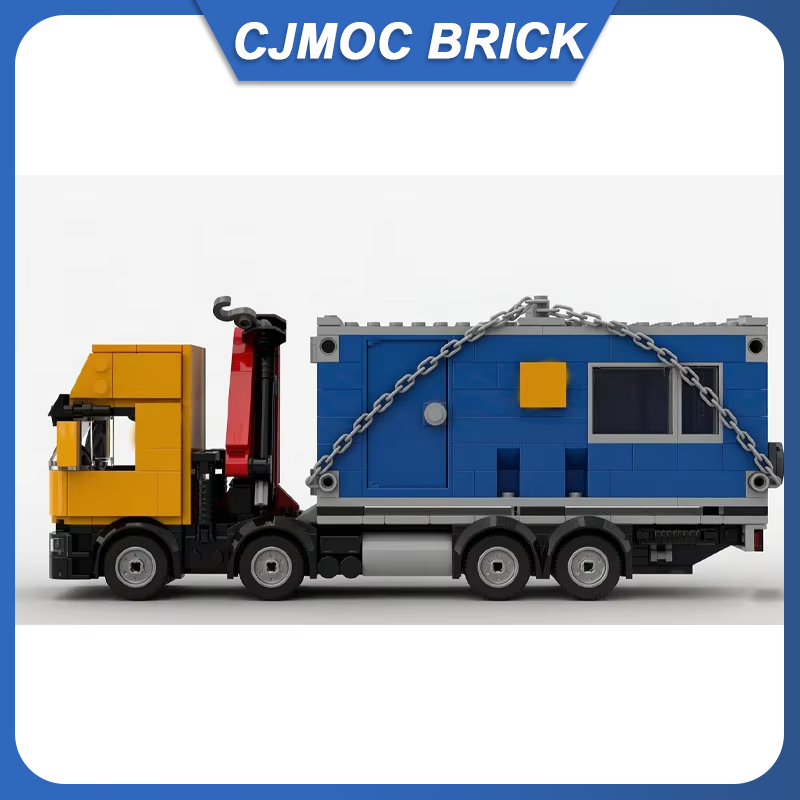 MOC Building Block 8x4 Crane T - огляд і ціна Heavy Equipment Lego