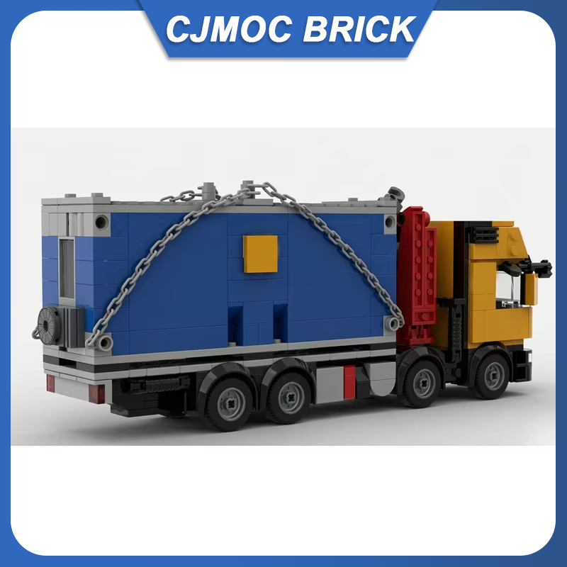 MOC Building Block 8x4 Crane T - огляд і ціна Heavy Equipment Lego