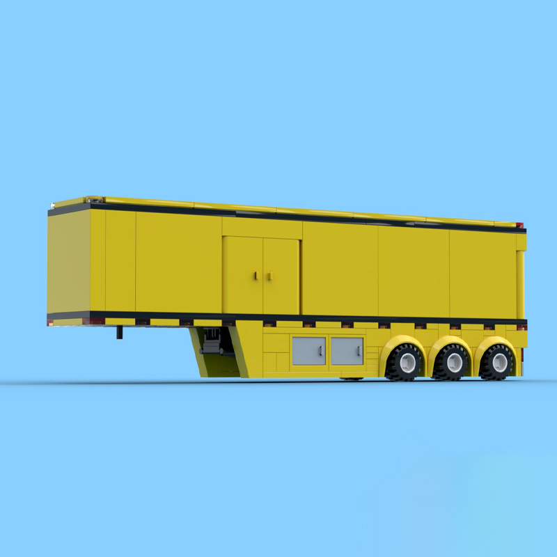 Yellow Heavy Duty Double Trail - огляд і ціна Heavy Equipment Lego