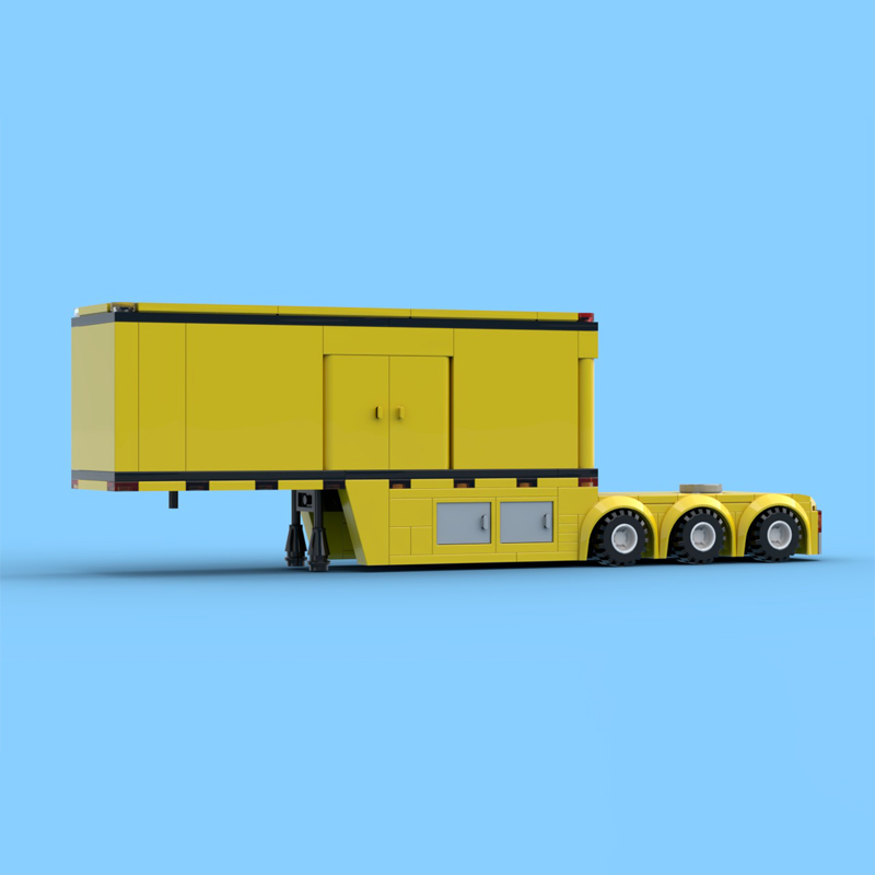 Yellow Heavy Duty Double Trail - огляд і ціна Heavy Equipment Lego