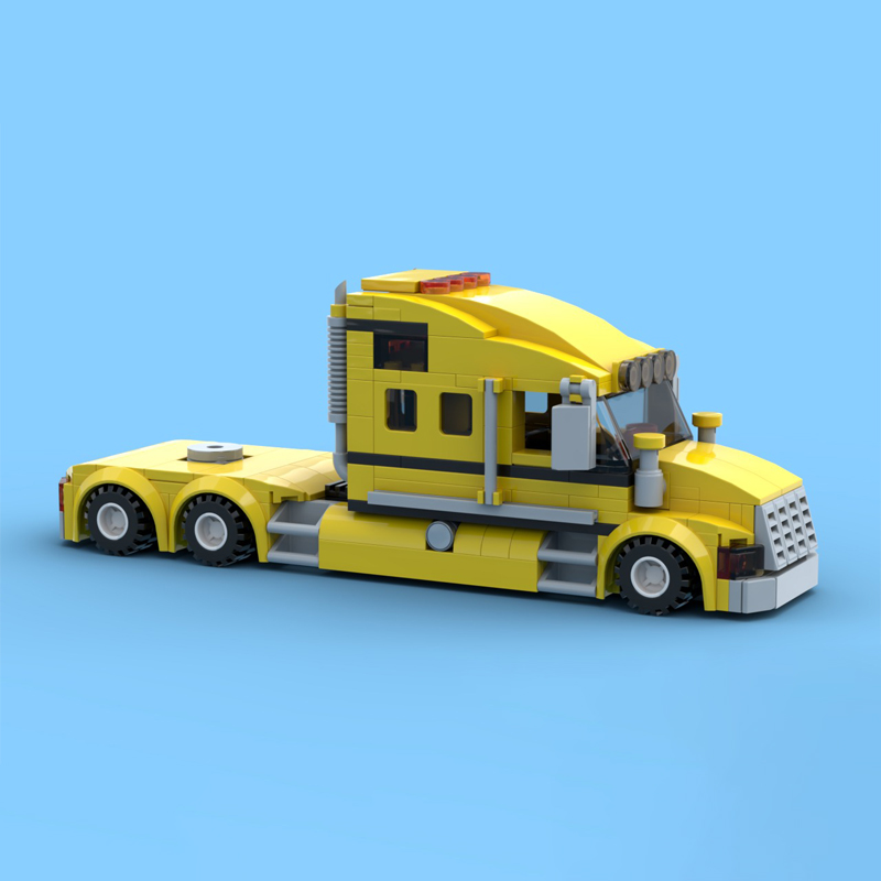 Yellow Heavy Duty Double Trail - огляд і ціна Heavy Equipment Lego